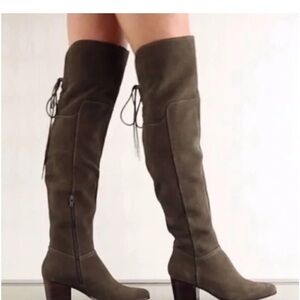 Taupe Aldo Jeffres Tall Boots  Size 8.5